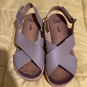 Clarks Women's Taupe Sandals